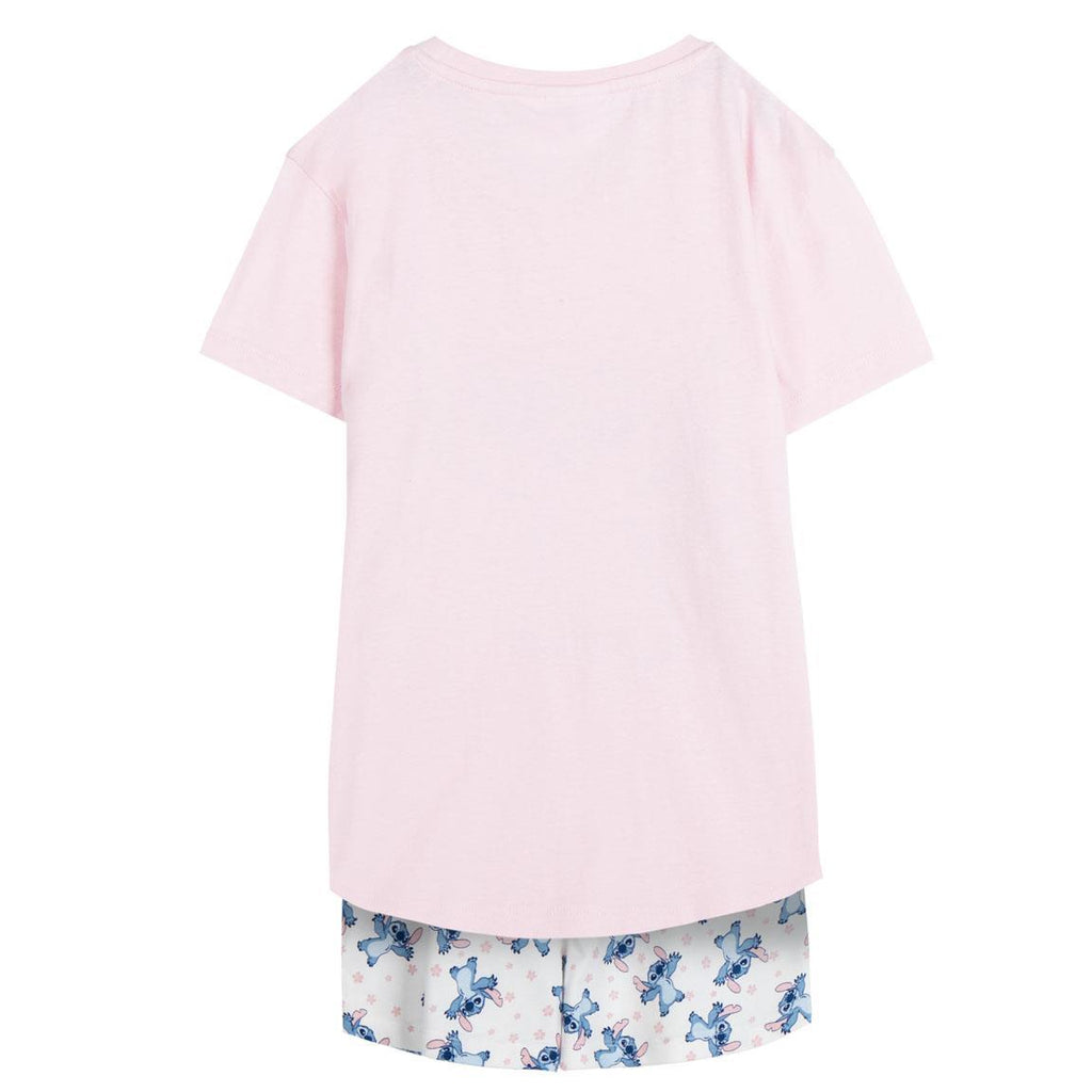 Pijama corto single jersey stitch