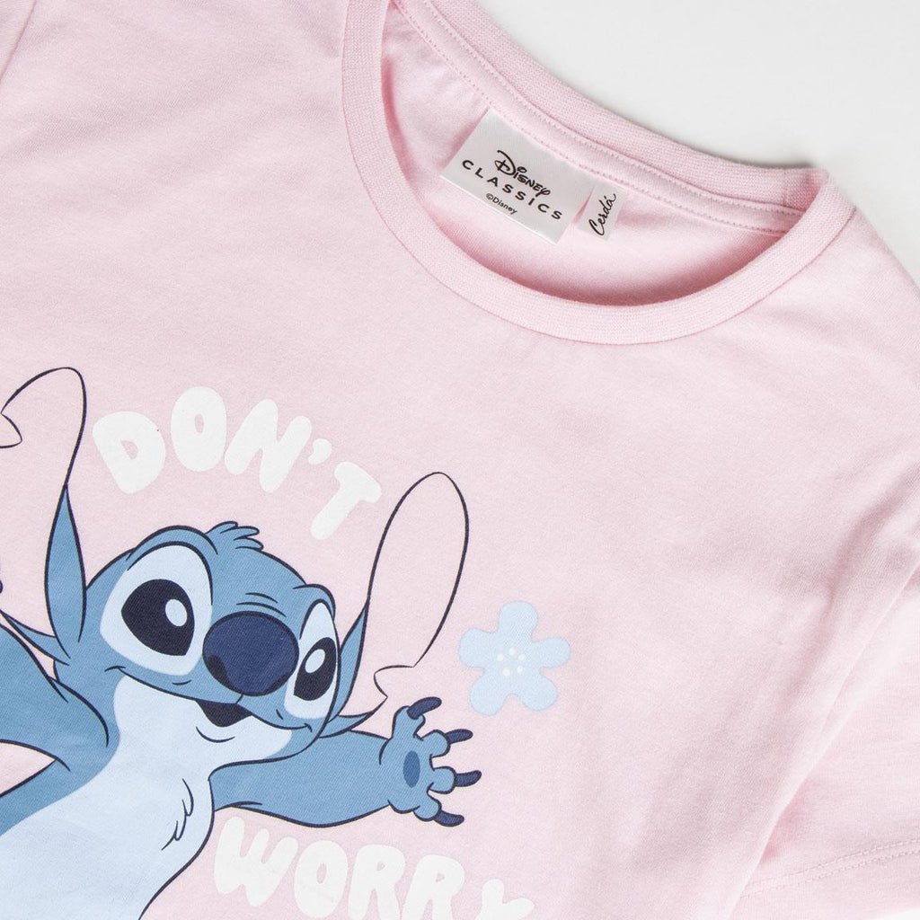 Pijama corto single jersey stitch