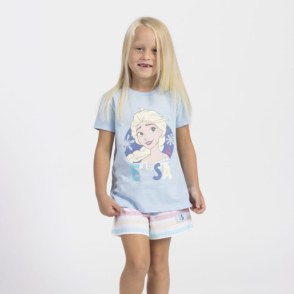 Pijama corto single jersey frozen