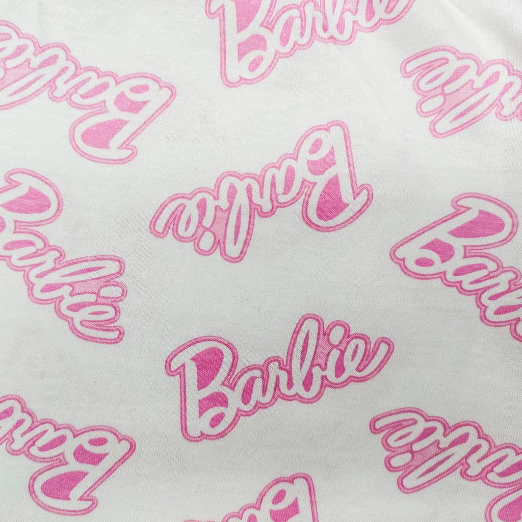 Pijama corto single jersey barbie