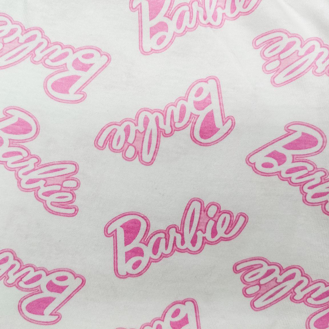 Pijama corto single jersey barbie