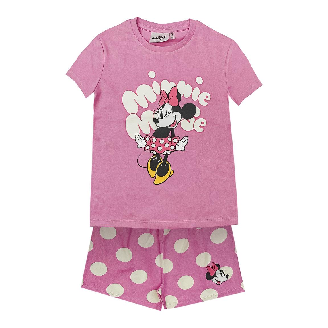 Pijama corto single jersey minnie