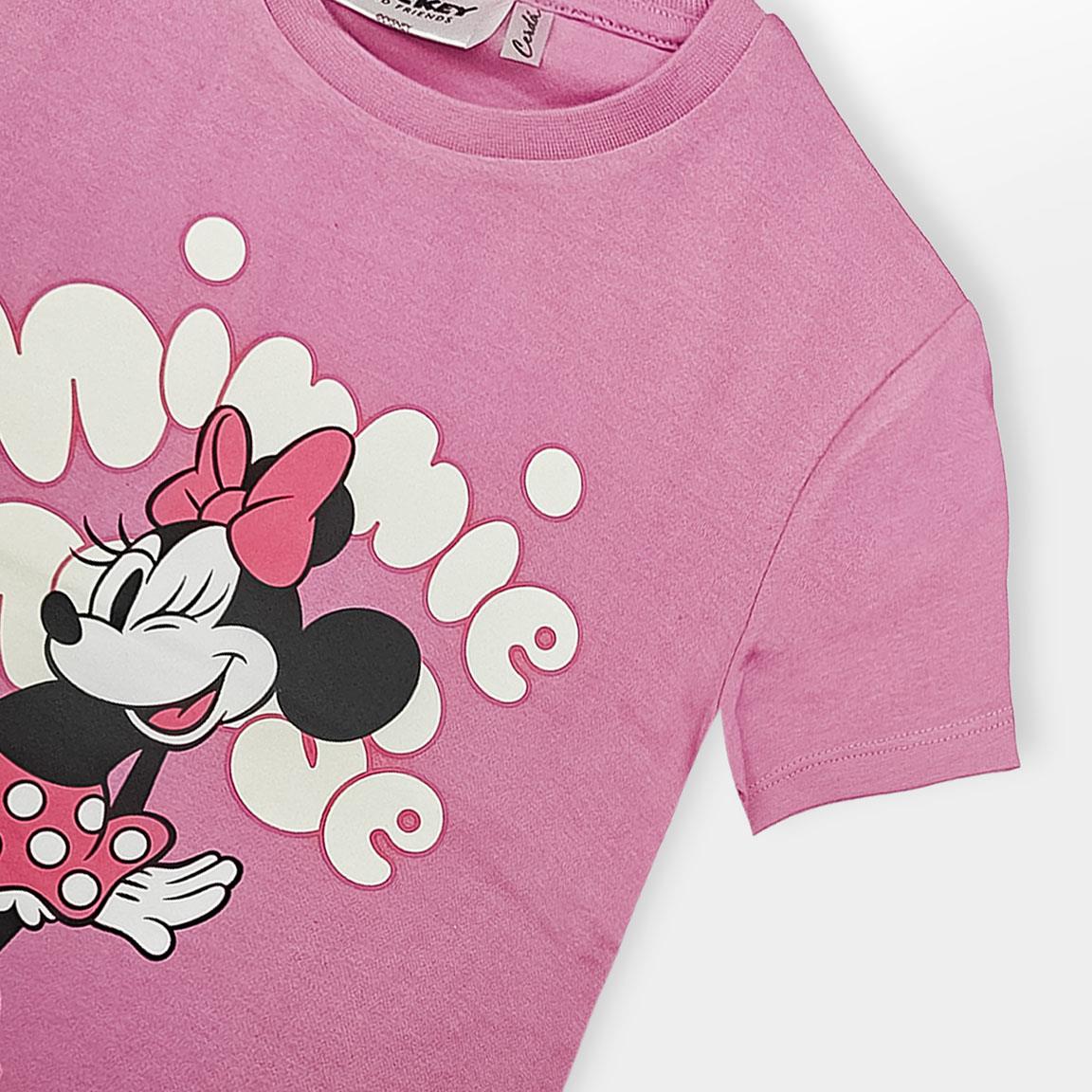 Pijama corto single jersey minnie