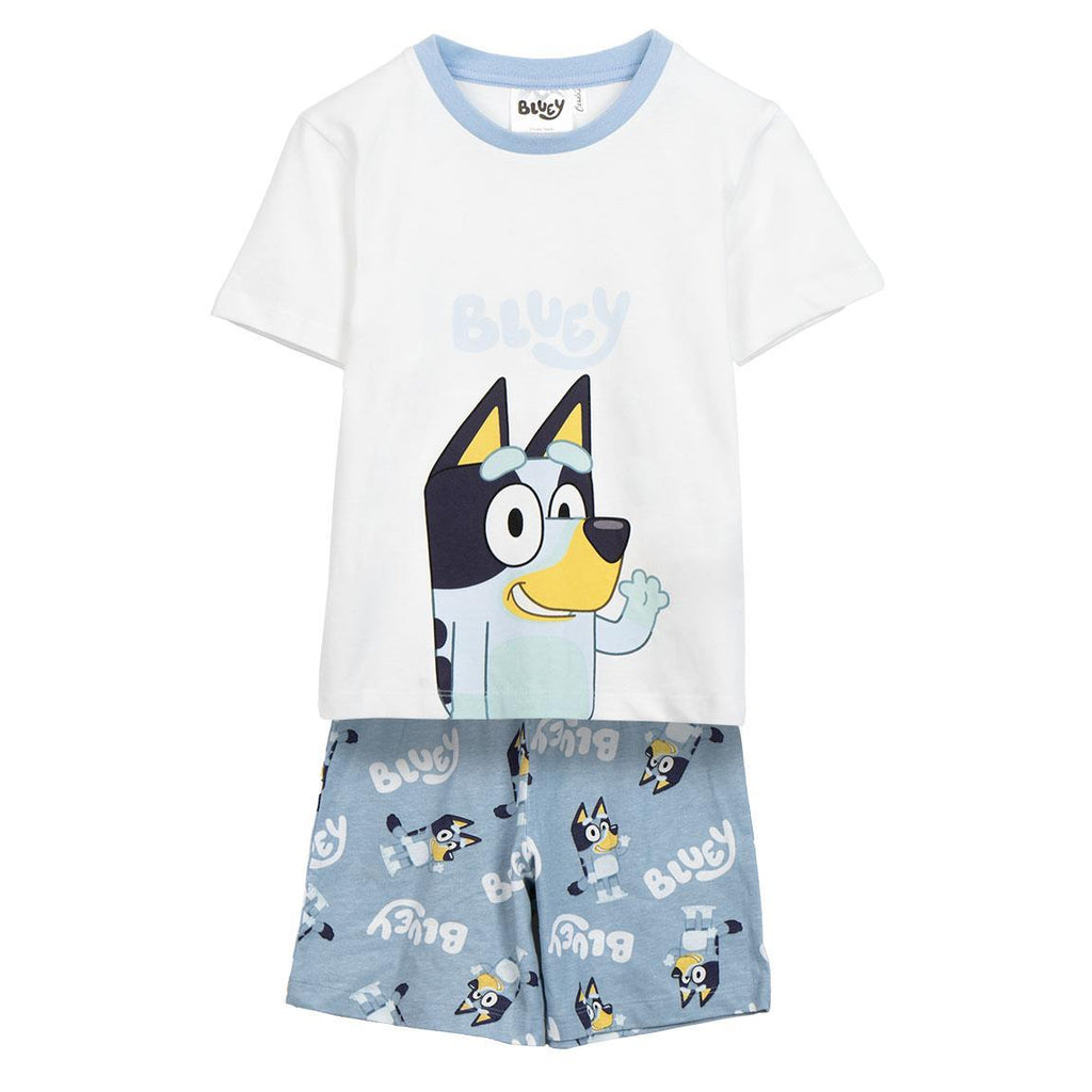 Pijama corto single jersey bluey