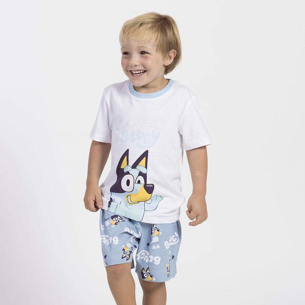 Pijama corto single jersey bluey