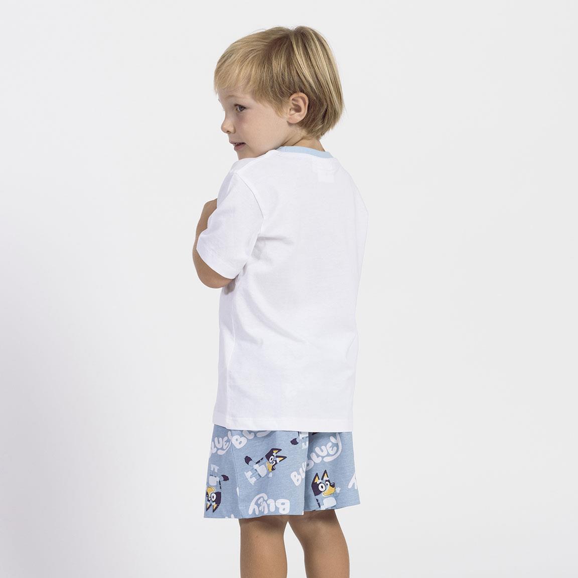 Pijama corto single jersey bluey