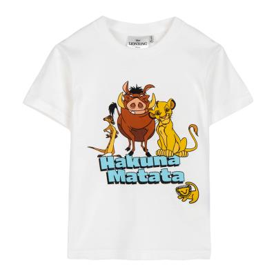 Camiseta corta single jersey lion king