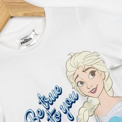Camiseta corta single jersey frozen