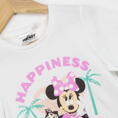 Camiseta corta single jersey minnie