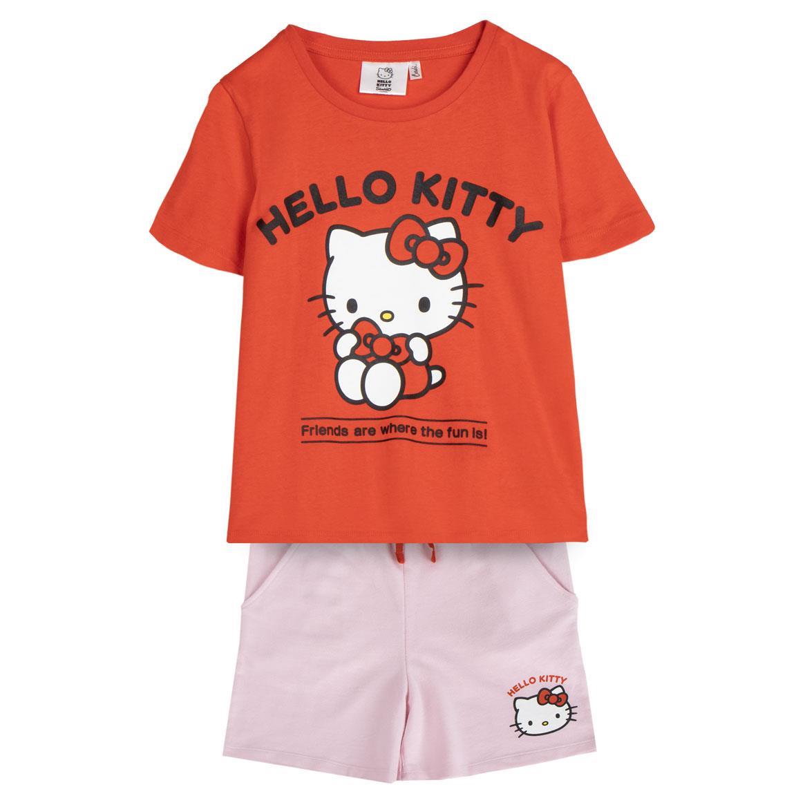 Conjunto 2 piezas french terry hello kitty