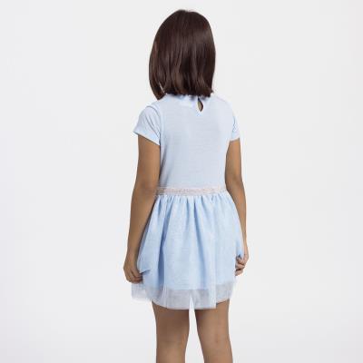Vestido single jersey fantasia stitch