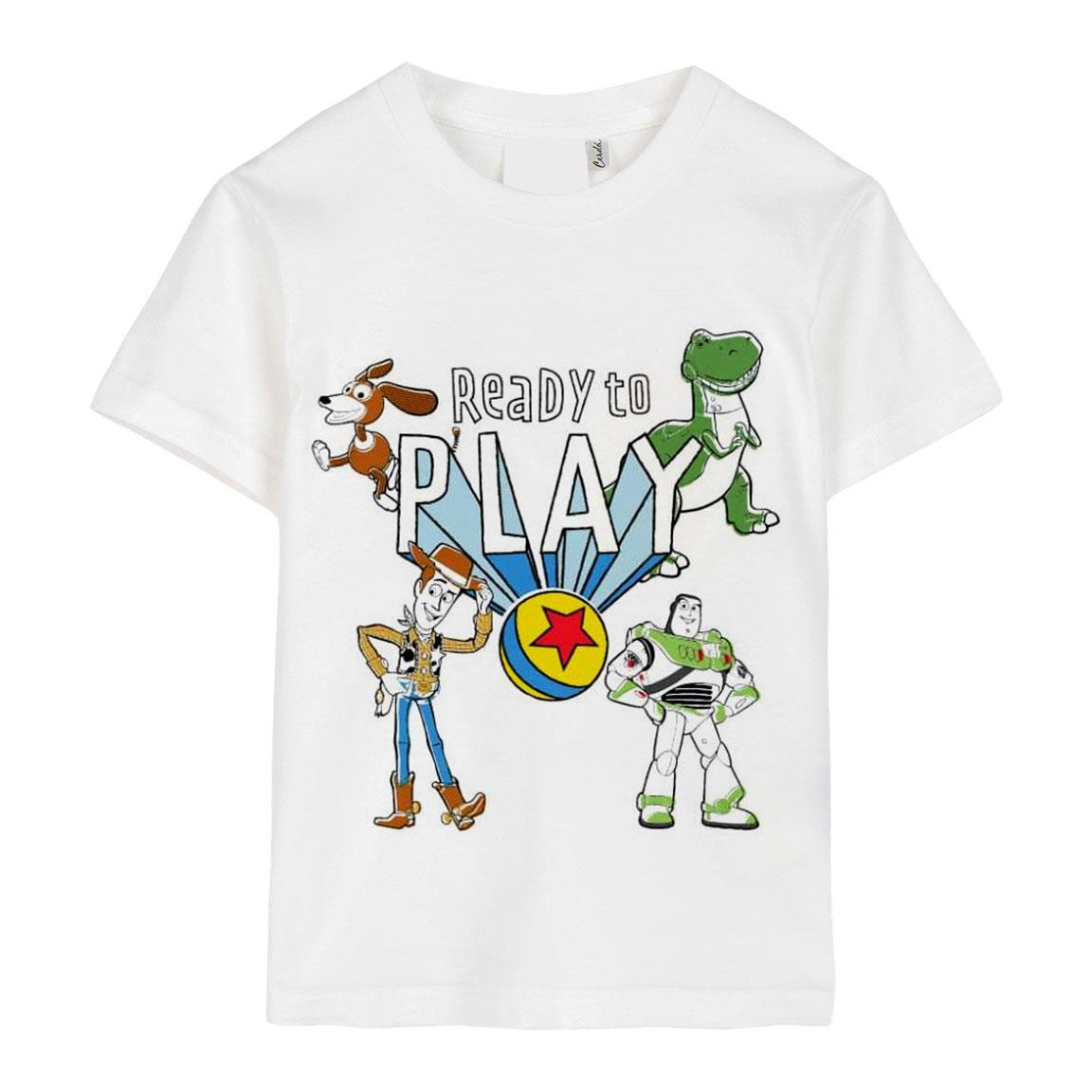 Camiseta corta single jersey toy story