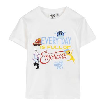 Camiseta corta single jersey pixar inside out