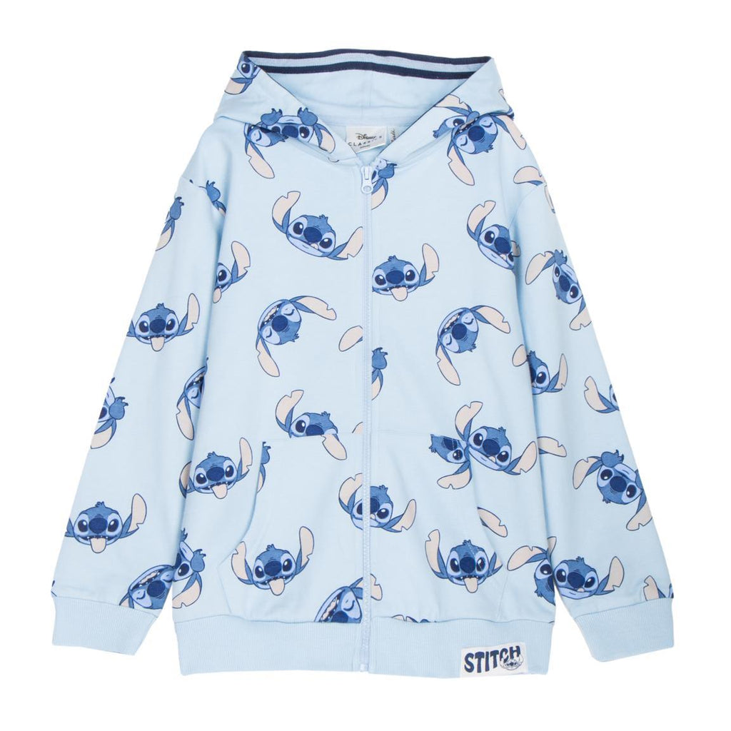 Sudadera con cremallera french terry stitch