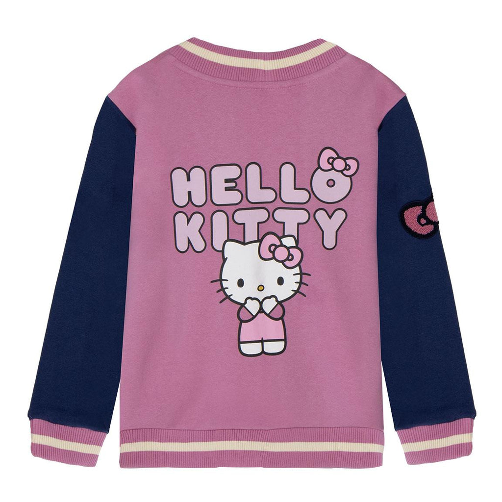 Chaqueta cotton brushed baseball hello kitty