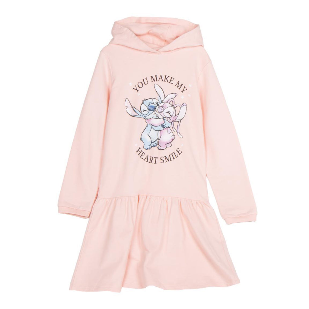 Vestido french terry stitch