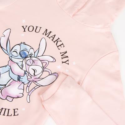 Vestido french terry stitch