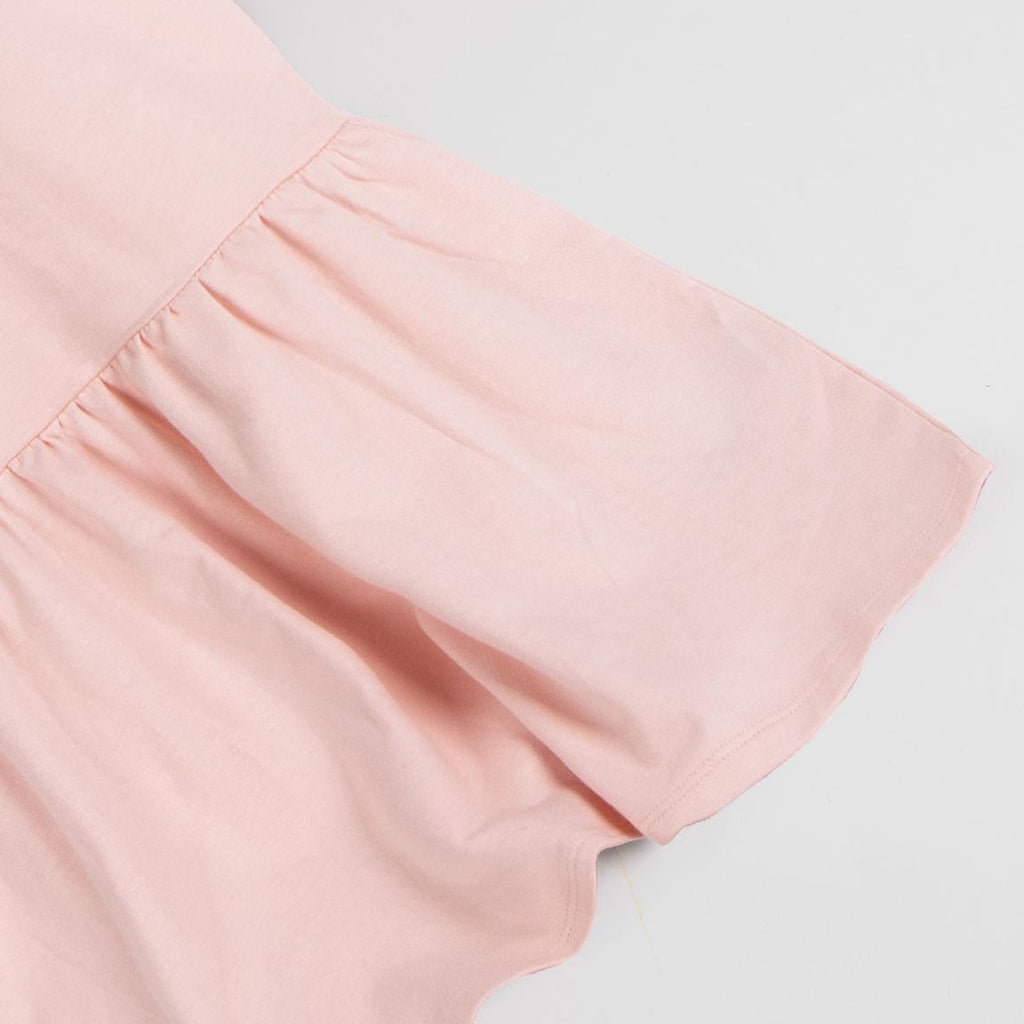 Vestido french terry stitch