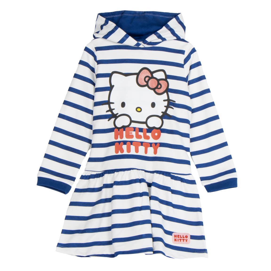 Vestido french terry hello kitty