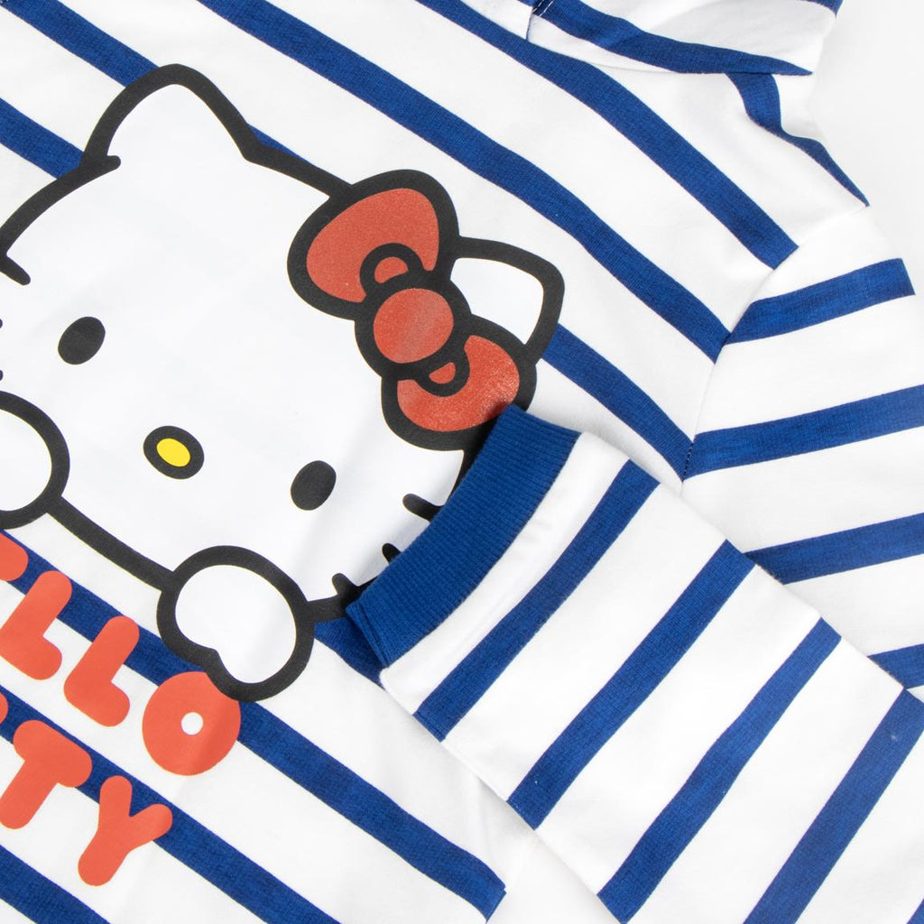 Vestido french terry hello kitty