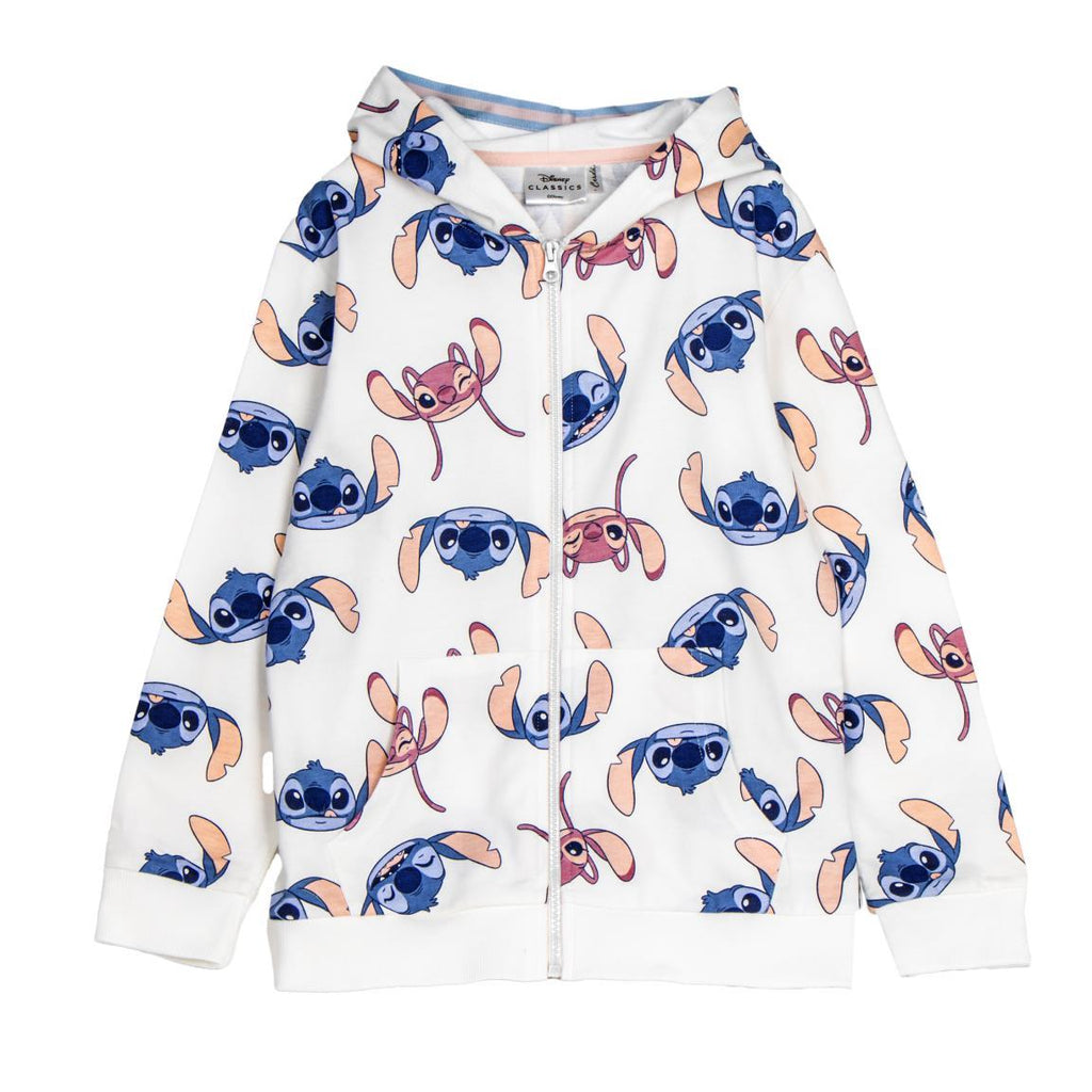Sudadera con cremallera french terry stitch