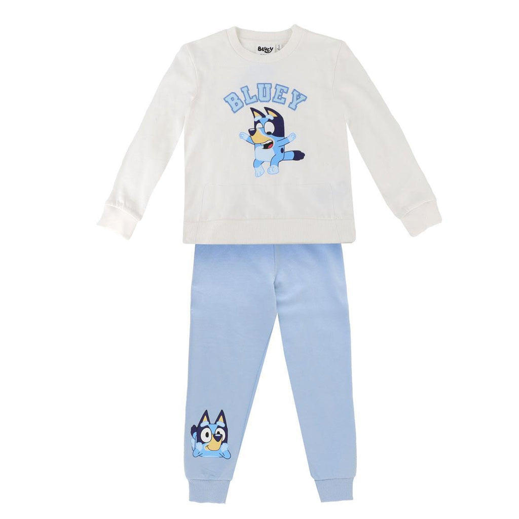Chandal cotton brushed bluey