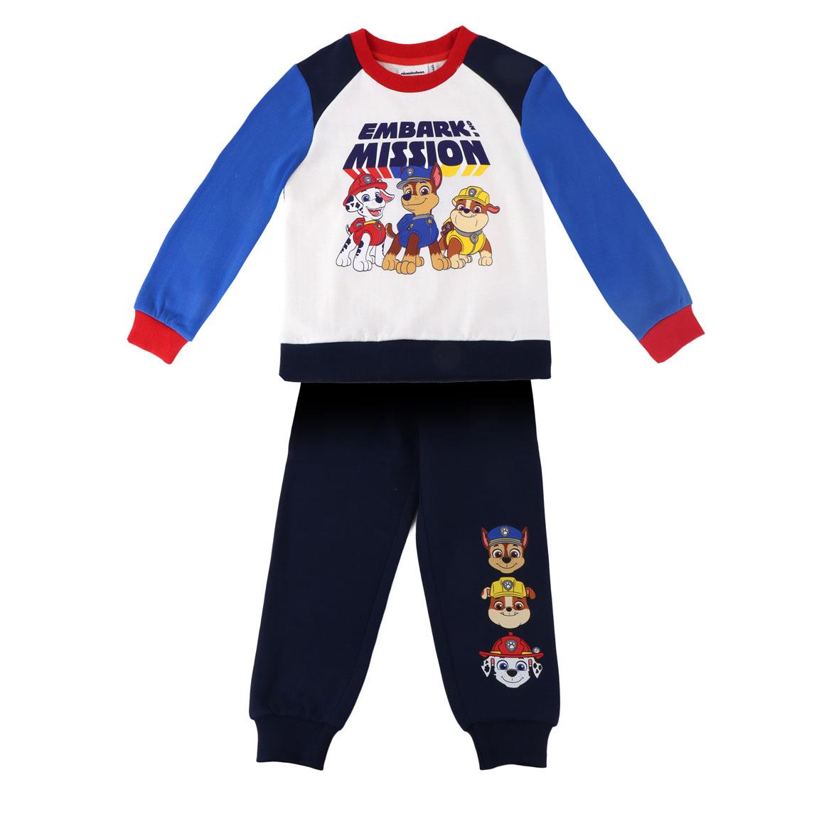 Chandal cotton brushed paw patrol