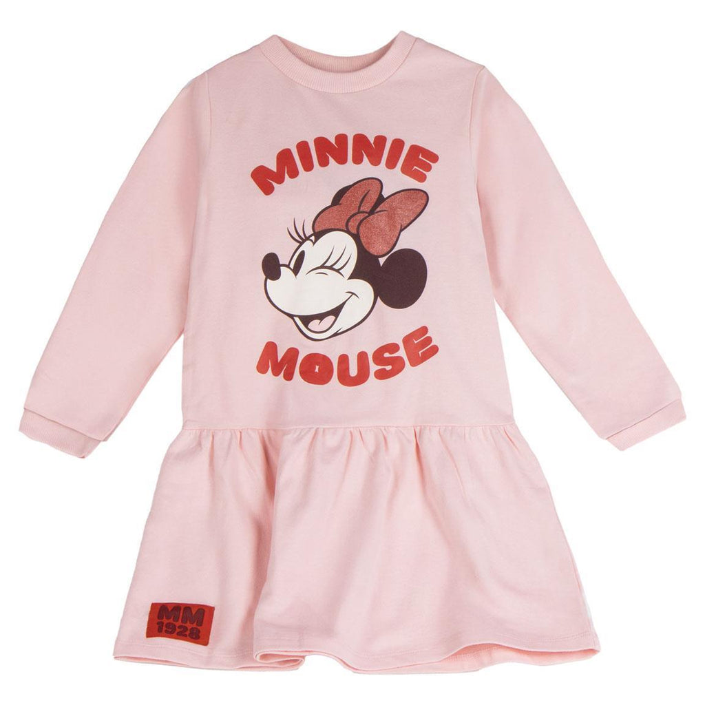 Vestido french terry minnie
