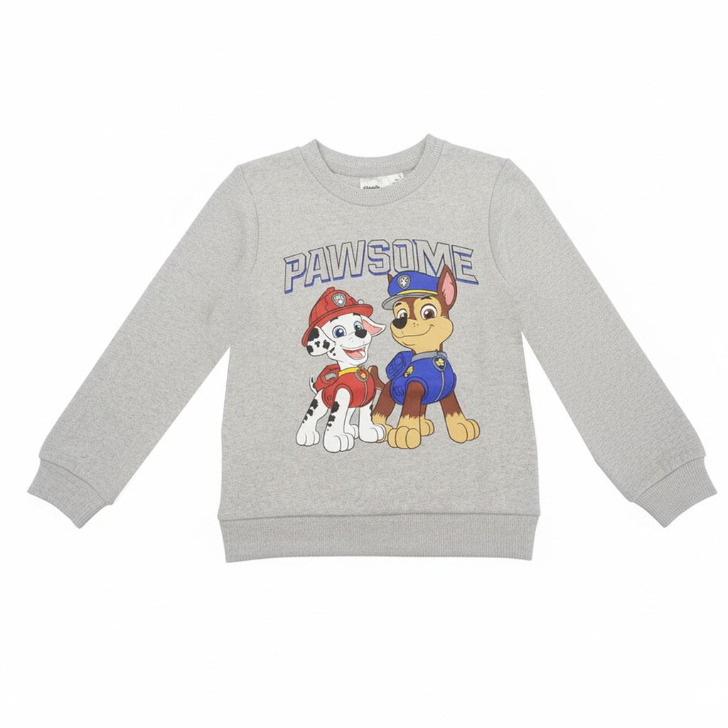 Sudadera cotton brushed paw patrol