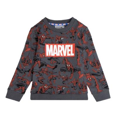 Sudadera cotton brushed spiderman