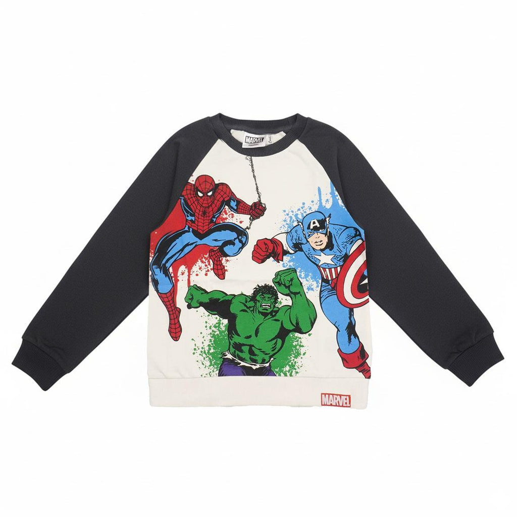 Sudadera cotton brushed avengers