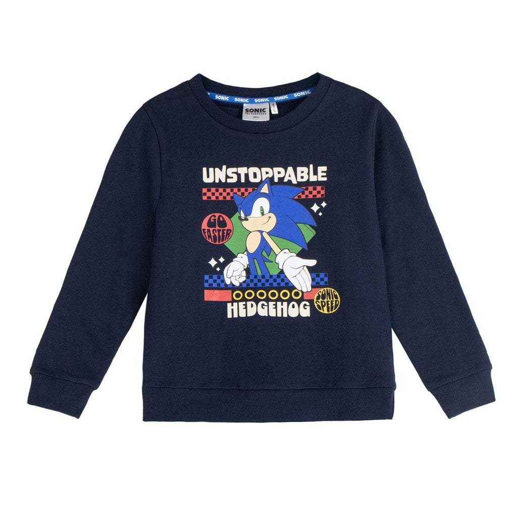 Sudadera cotton brushed sonic