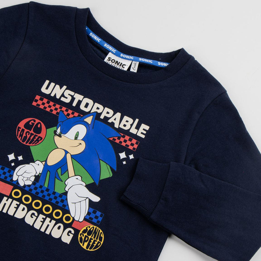Sudadera cotton brushed sonic