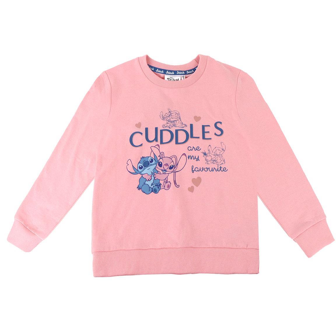 Sudadera cotton brushed stitch
