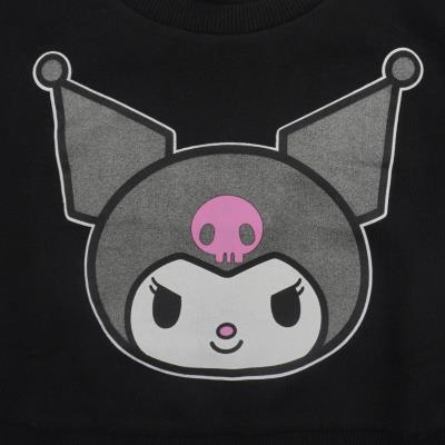 Sudadera cotton brushed hello kitty kuromi