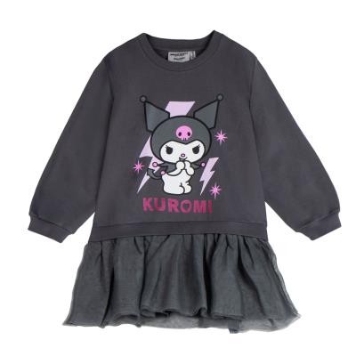 Sudadera french terry tul hello kitty kuromi