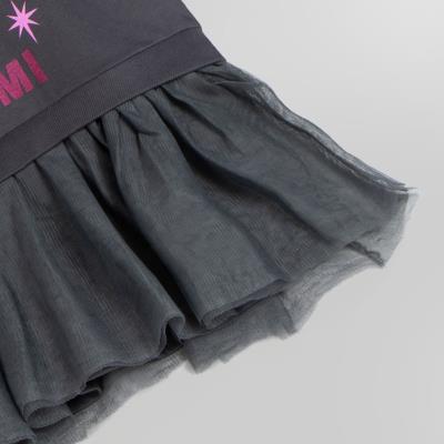 Sudadera french terry tul hello kitty kuromi