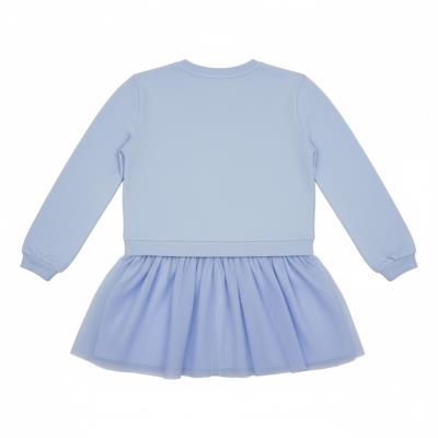 Sudadera french terry tul stitch