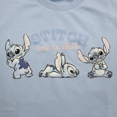 Sudadera french terry tul stitch