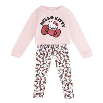 Conjunto 2 piezas cotton brushed leggin hello kitty