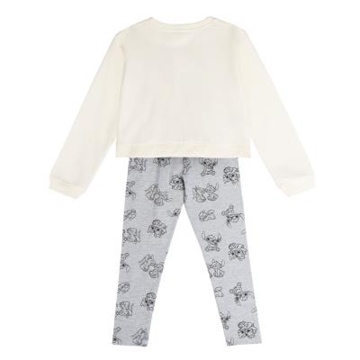 Conjunto 2 piezas cotton brushed leggin stitch