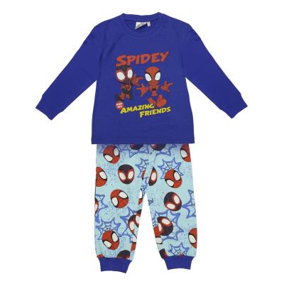 Pijama largo single jersey spidey
