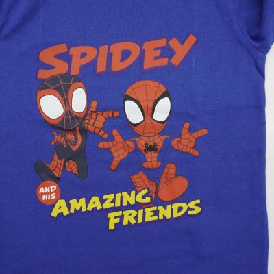 Pijama largo single jersey spidey