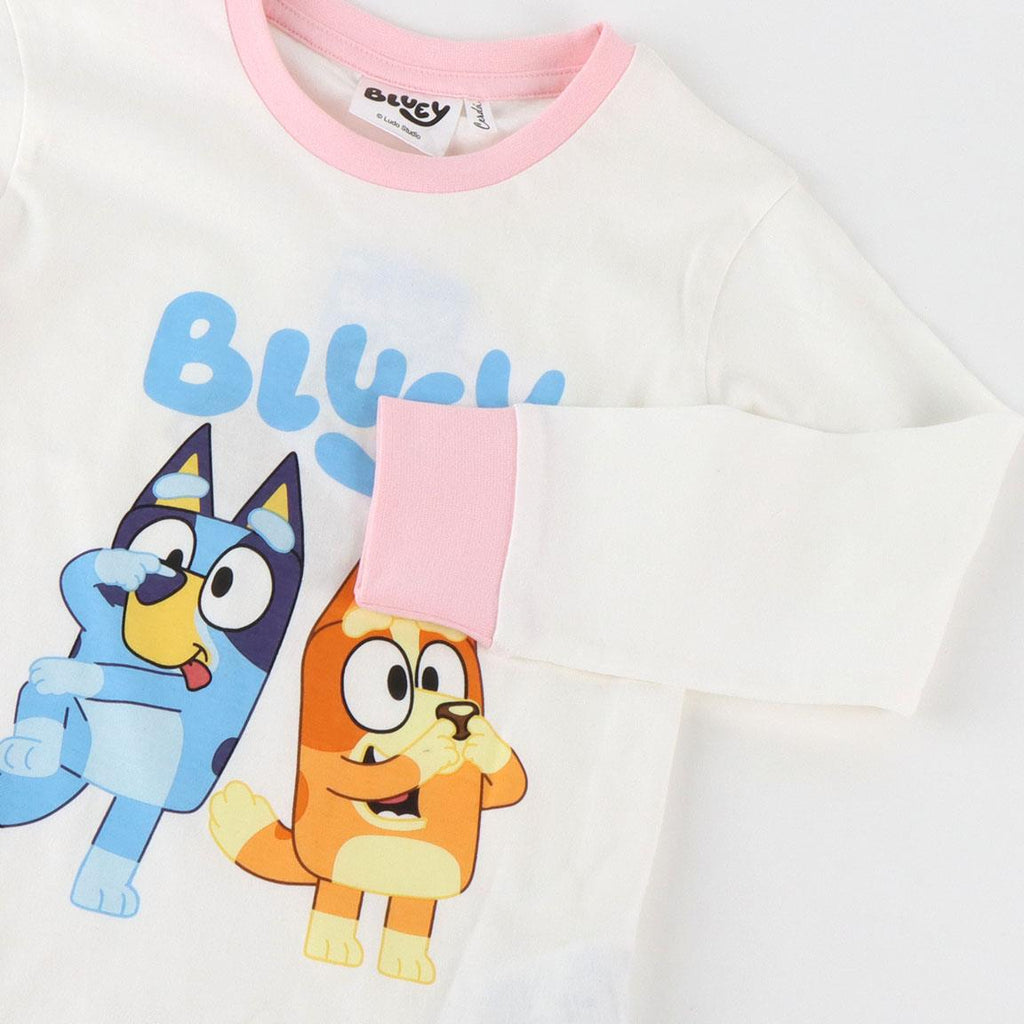 Pijama largo single jersey bluey