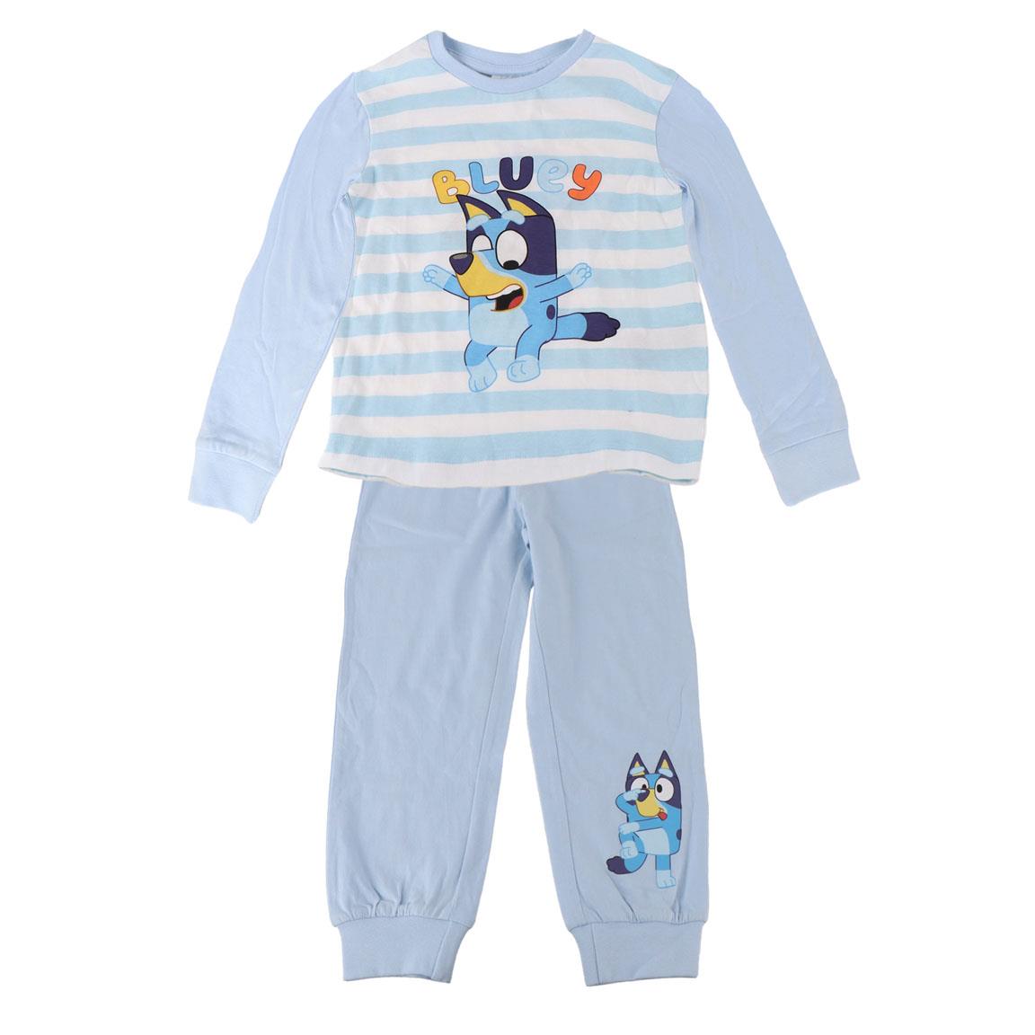 Pijama largo single jersey bluey