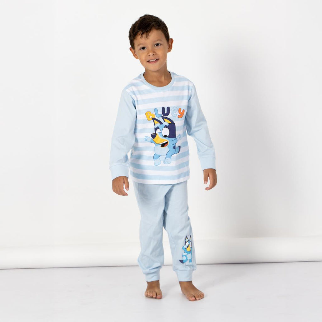 Pijama largo single jersey bluey