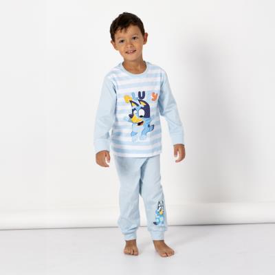 Pijama largo single jersey bluey
