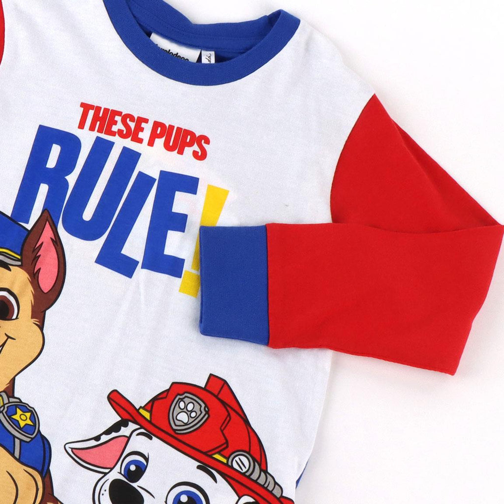 Pijama largo single jersey paw patrol