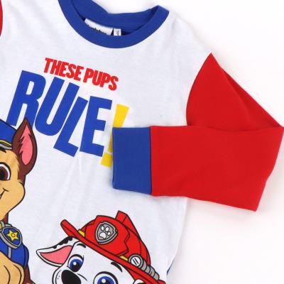 Pijama largo single jersey paw patrol