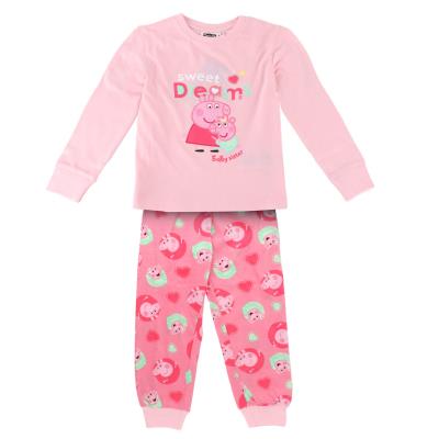 Pijama largo single jersey peppa pig